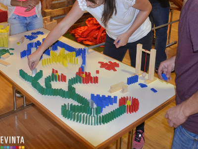 Domino Weihnachtsfeier