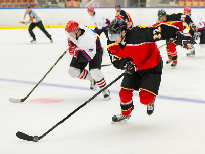 Eishockey Teamtraining