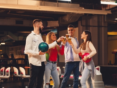 Bowling-Weihnachtsfeier