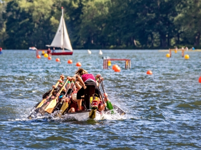 Drachenboot fahren