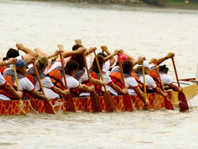 Drachenboot Teamevent