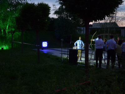 LED-Nachtbogenschießen 