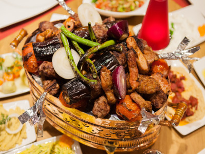 Orientalische Firmenfeier