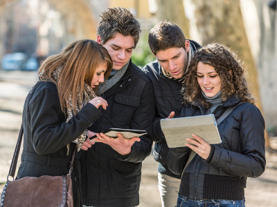 Winterliche Tablet Tour