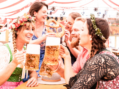 Oktoberfest-Teamspiele