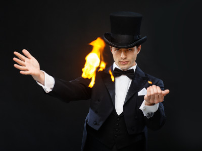 Zauber-Dinnershow