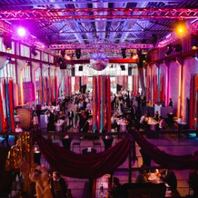 Orientalisch dekorierte Location