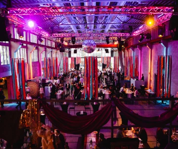 Orientalisch dekorierte Location