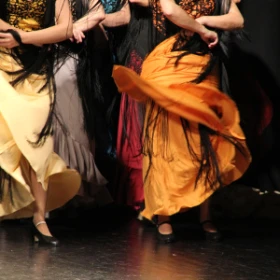 Flamenco tanzende Frauen