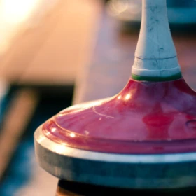 Turnierstück zum Eisstockschießen