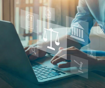 verschiedene Grafiken zum Thema Arbeitsrecht