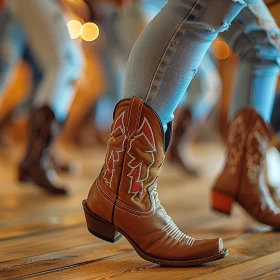 Westernstiefel, Tanzfläche