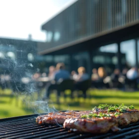 Fleisch auf dem Grill