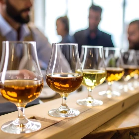 Whisky Tasting bei einer Firmenfeier