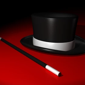 Zauberhut und Zauberstab