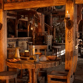 rustikale Eventlocation in Western Stil