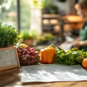 Ernährungsplan, gesunde Lebensmittel