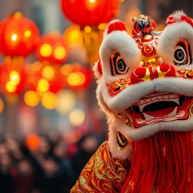 Chinesische Figur zum Neujahrsfest