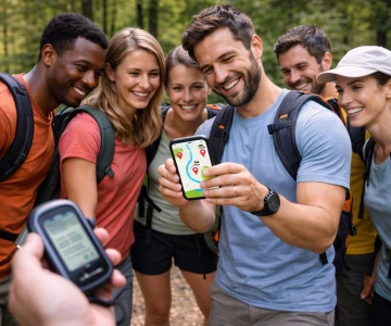GPS Schnitzeljagd als spannendes Outdoor-Teamevent für Firmen, bei dem Teams gemeinsam Rätsel lösen und Ziele in der Natur finden. Das Event fördert Teamwork, Orientierung und Kommunikation bei einem modernen Firmenevent.