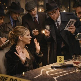 Mordermittlung beim Krimi-Firmenevent - Krimidinner