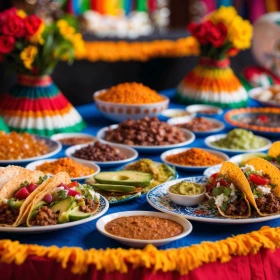 mexikanisches Buffet