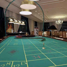 Casino Tisch Roulette mit Beleuchtung