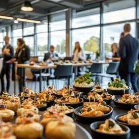 Buffet bei einem Firmenjubiläum