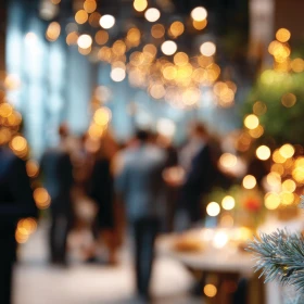 weihnachtliche Location